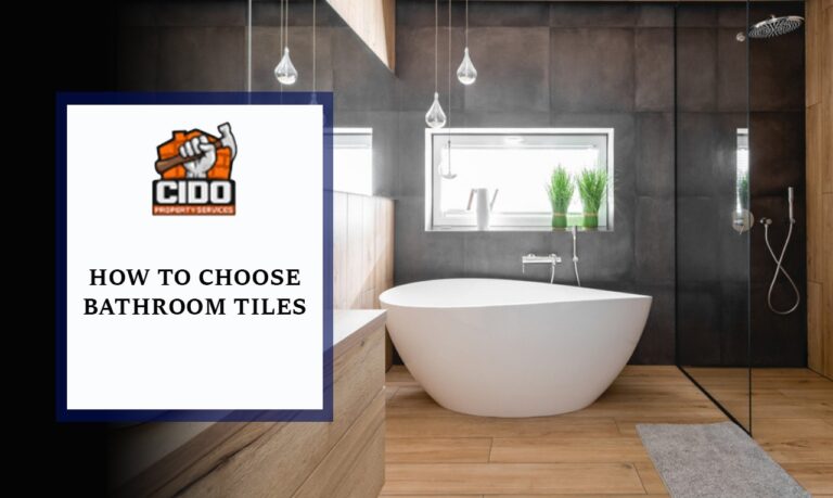 how to choose bathroom tiles