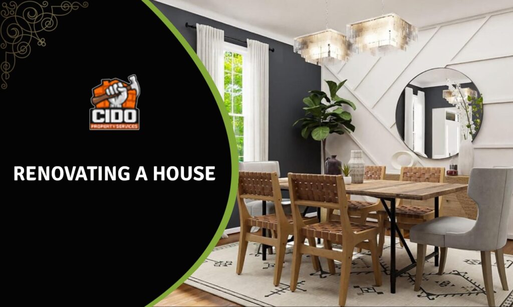 renovating a house