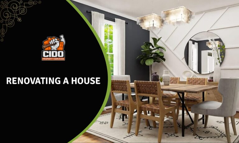 renovating a house