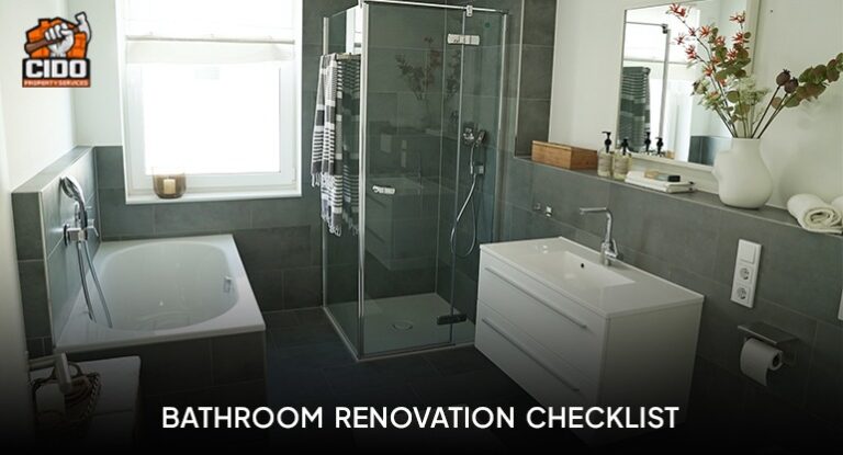 top 7 bathroom renovation checklist